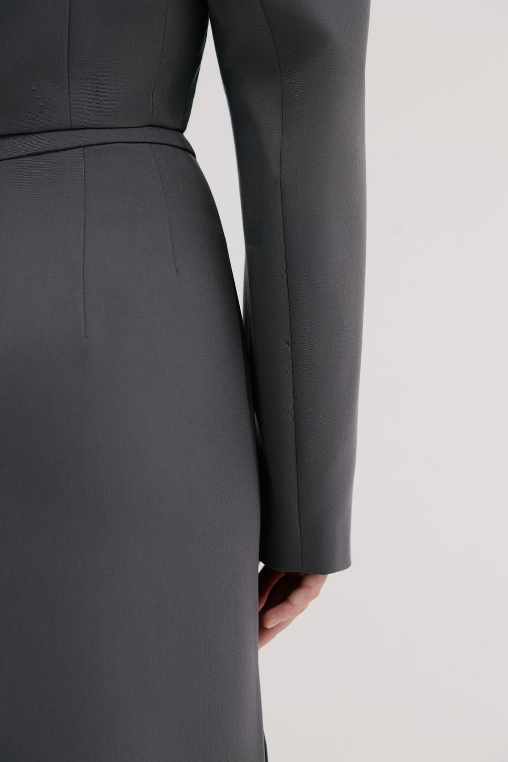 DIVA - Sculpted cropped blazer