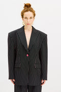 DIVA - Oversized Blazer with statement shoulders