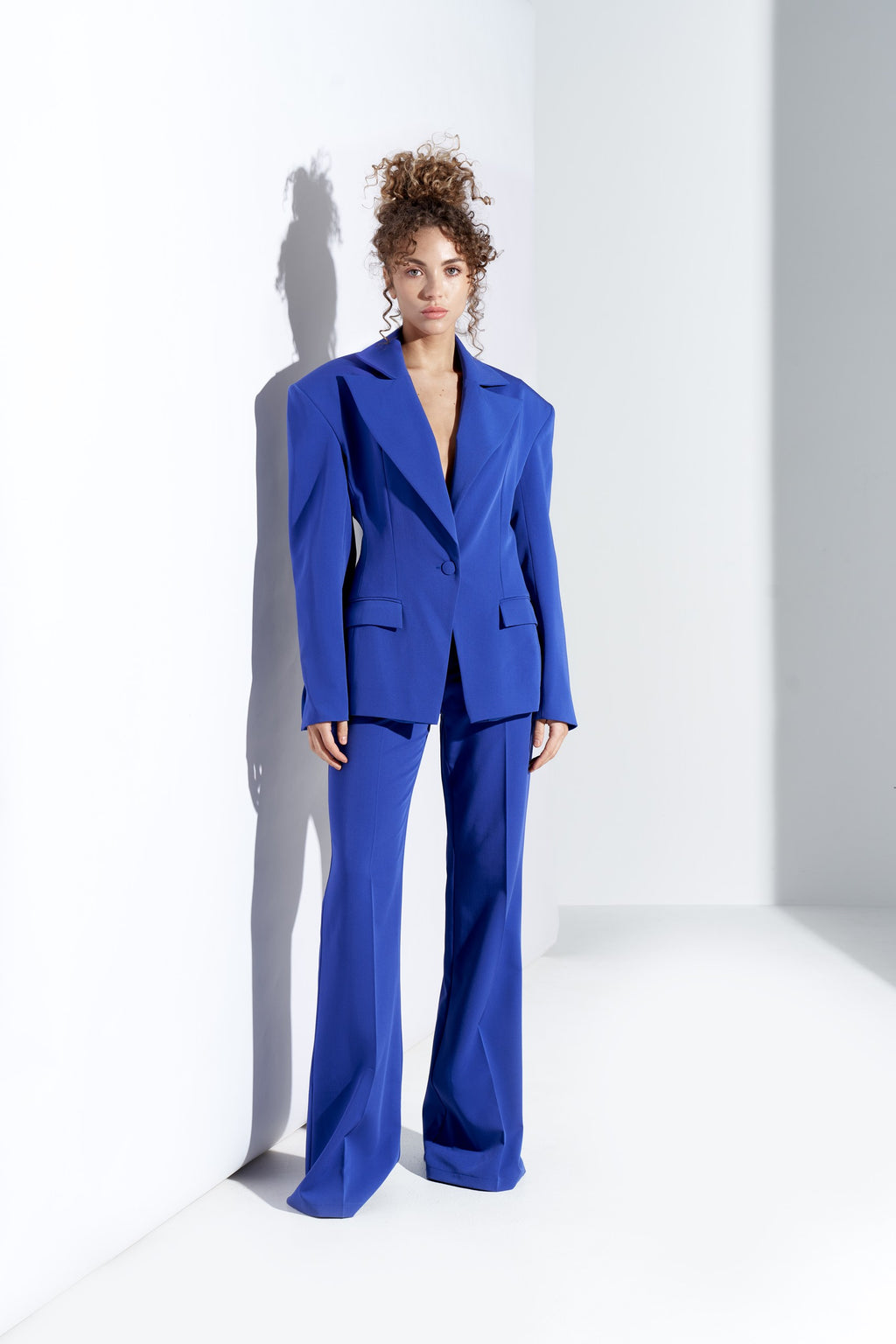 Sculpted blazer - CRYSTAL