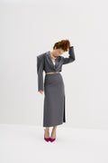 DIVA - Midi Skirt with dual side-slits