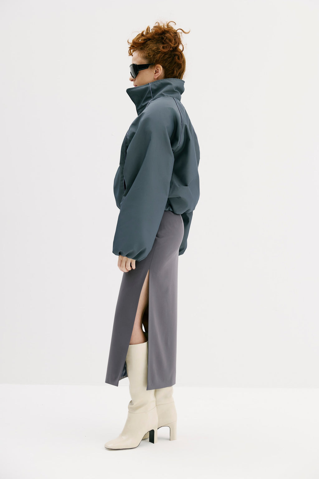 DIVA - Midi Skirt with dual side-slits